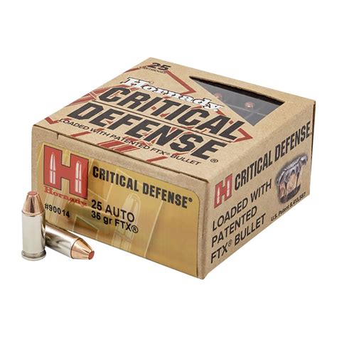 It is possible that the source of . . 25 acp ammo for self defense